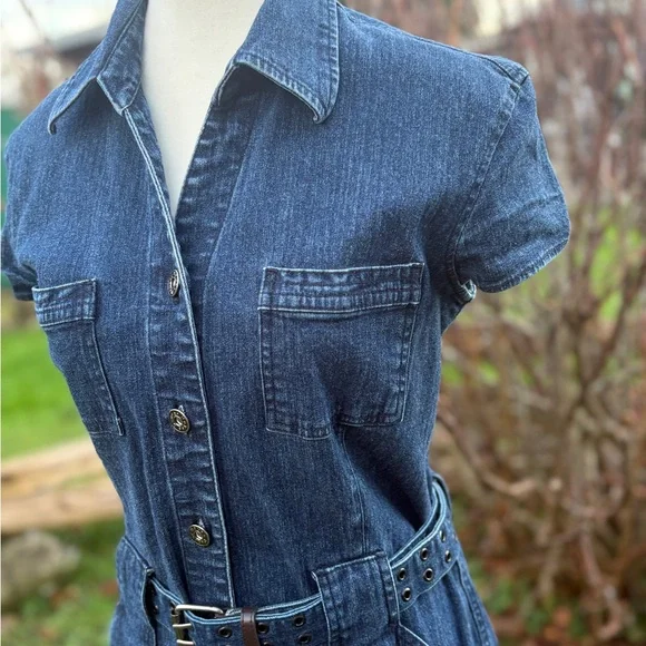 Denver Hayes Denim Dress – Size 10 - Picture 2 of 10